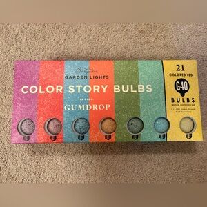 Terrain Stargazer Gumdrop Color Story Bulbs Garden Lights